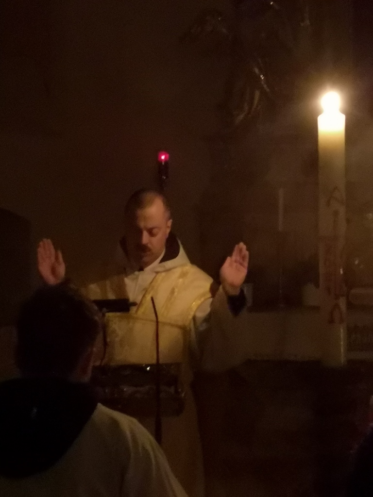 Pfarre Altenmarkt an der Enns / Karl Hartleb Osternacht mit Pater Thomas