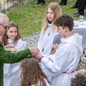 Palmsonntag 2024 auf dem Kirchberg in Deutschfeistritz