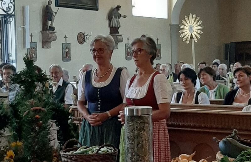 Ehrung für Maria Danner und Poldi Leichtfried / Pfarre Palfau